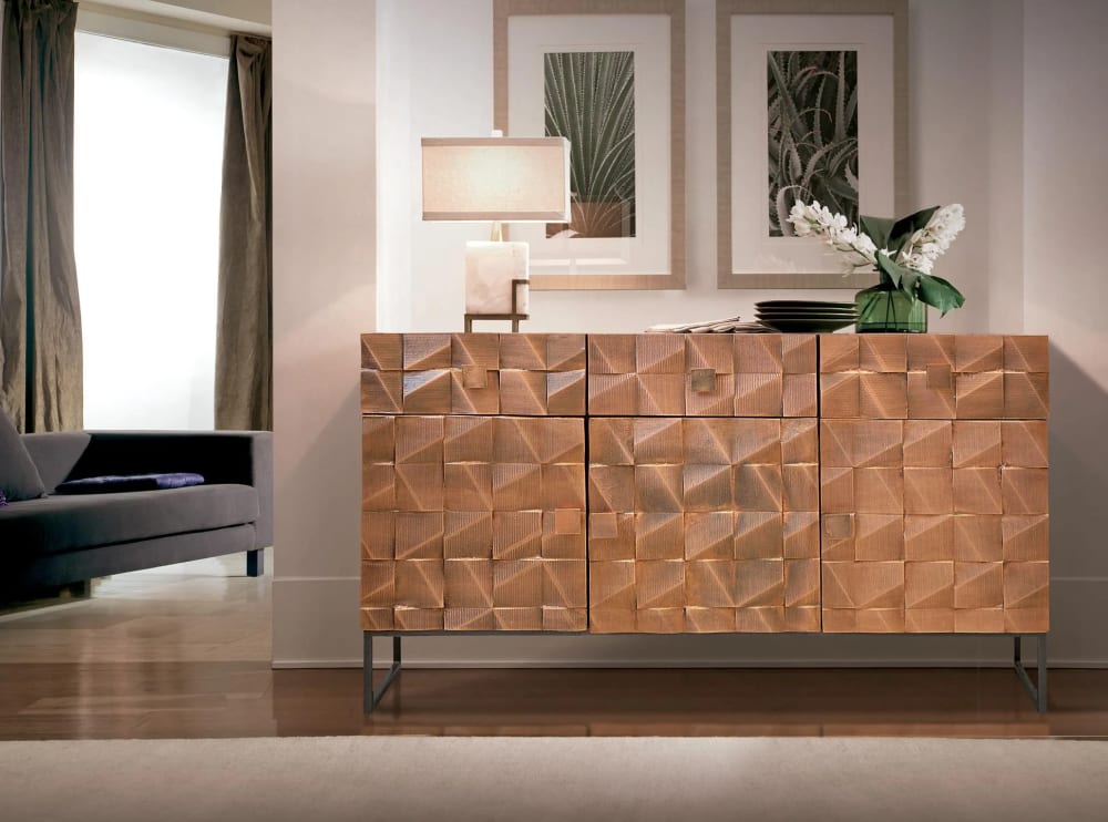 Sideboard aus Mangoholz und Bronze - Maisons Du Monde