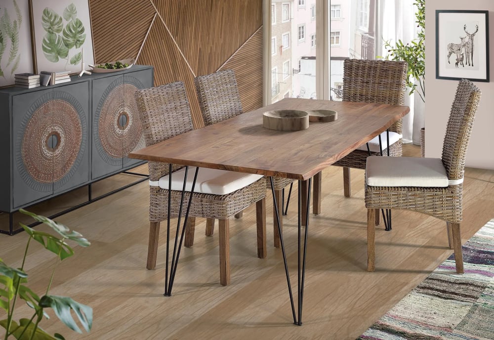 Buffet en bois de manguier et pieds en métal - Maisons du Monde