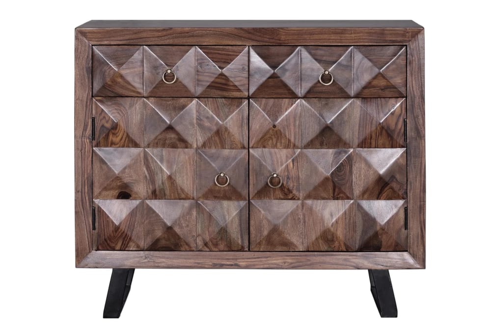 GINER Y COLOMER Kommode aus Palisanderholz style industrial Braun