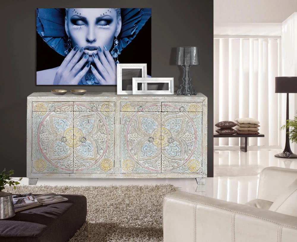 Buffet en manguier multicolore - Maisons du Monde