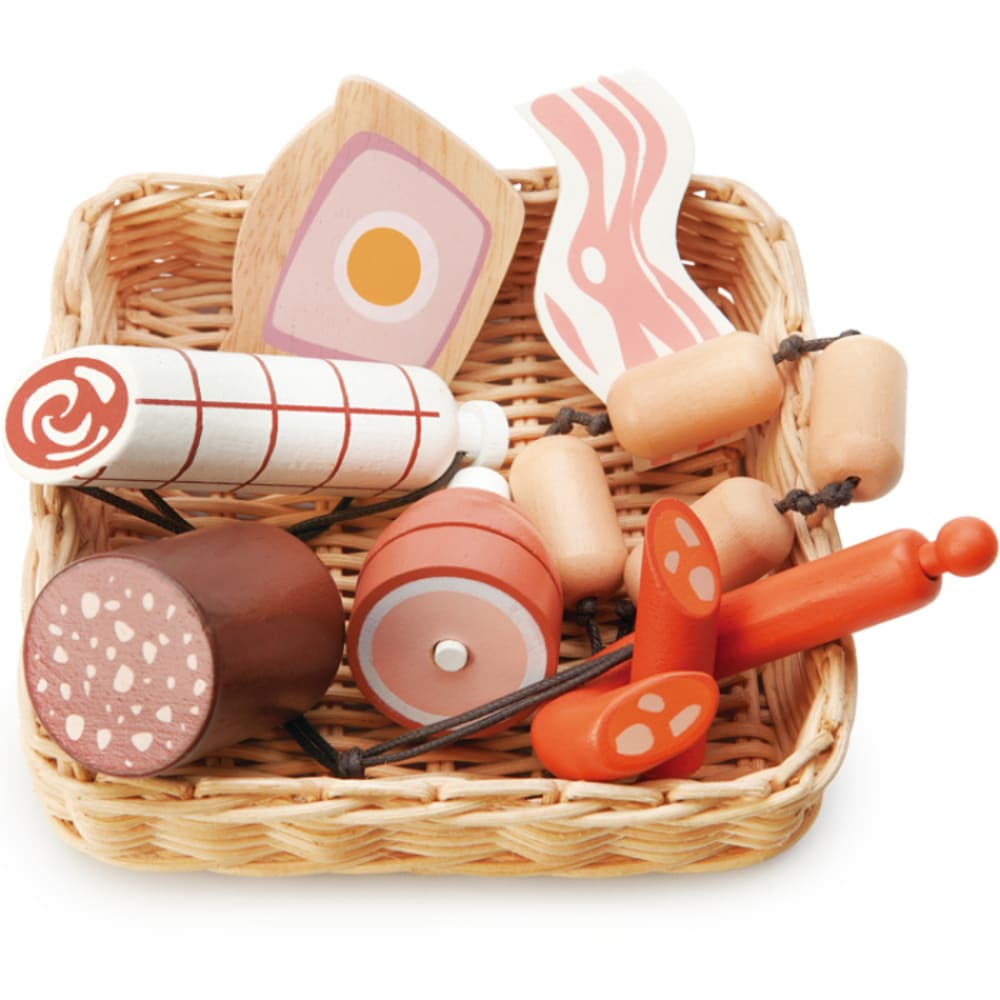 Panier du marché Charcuterie (Tender Leaf Toys) - Image 1