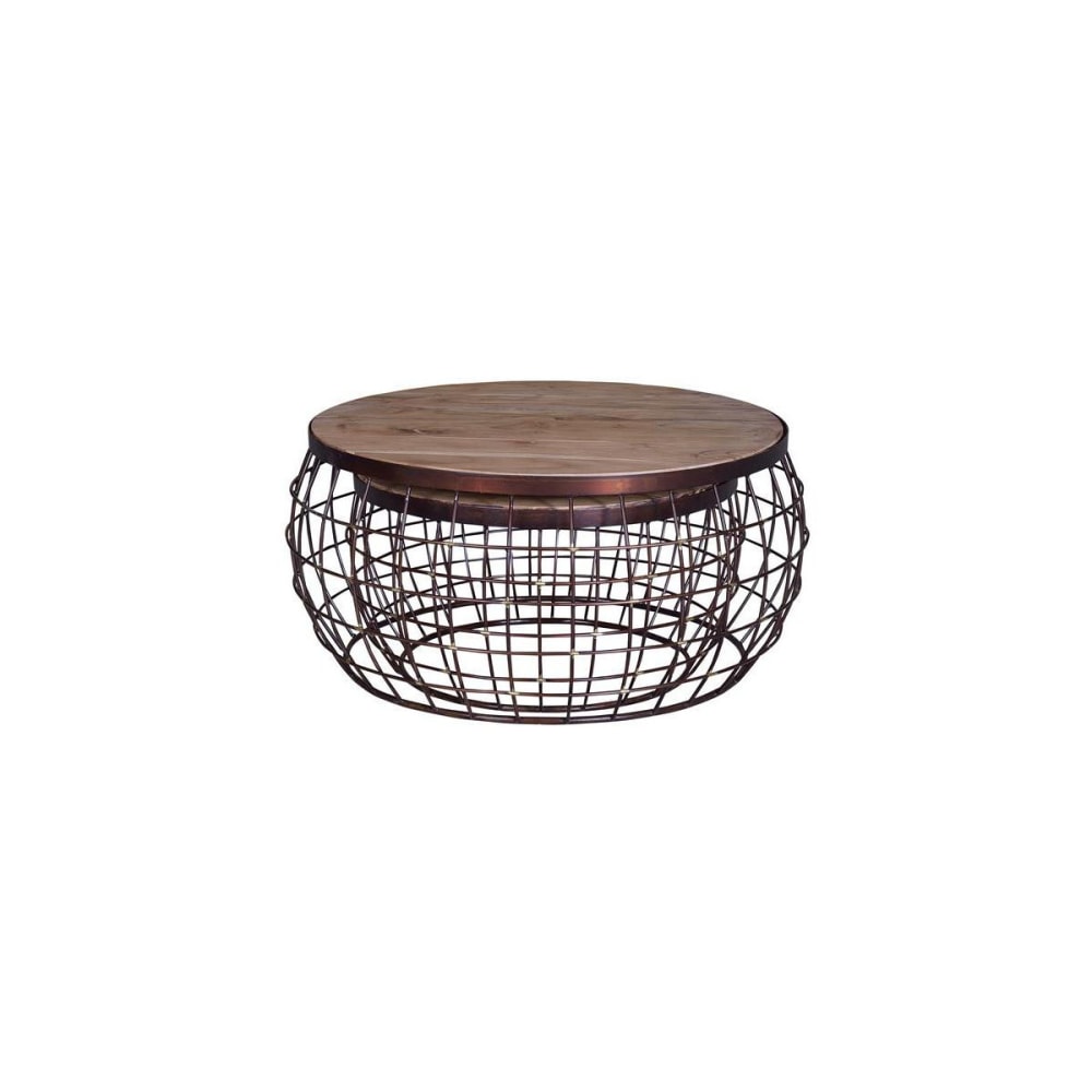 Set mit 2 Satztischen aus Mangoholz - Maisons Du Monde
