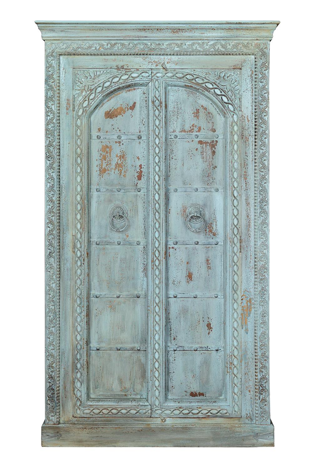 Armoire manguier bleu sarcelle