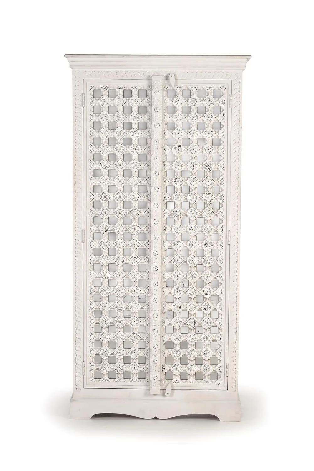 GINER Y COLOMER Schrank aus Mangoholz style seaside Weiß