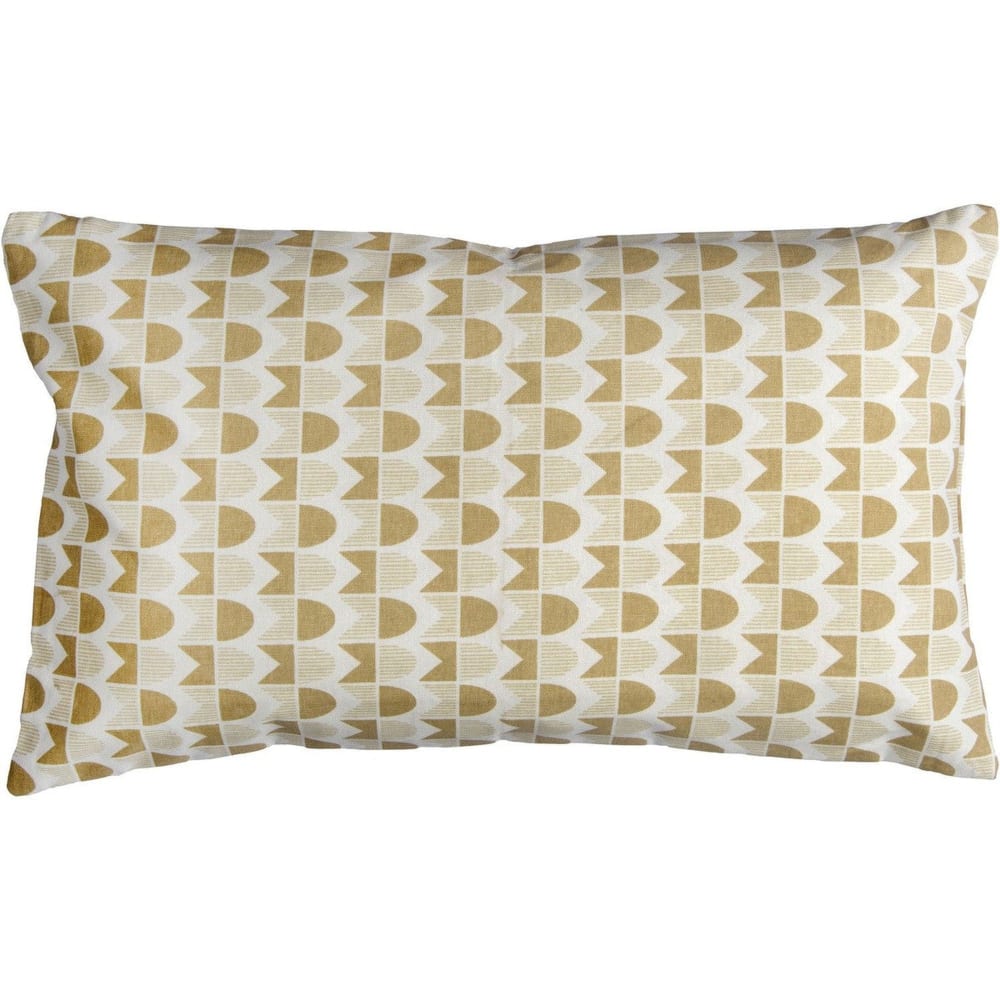 Housse de coussin d'extérieur coton sable 50x30