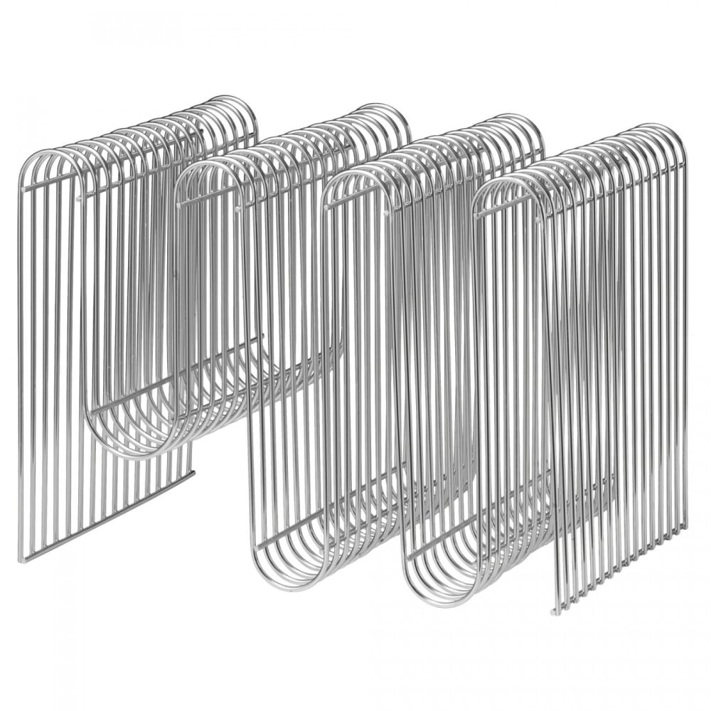 AYTM Porte revues argent 40x30x30cm Argenté Métal