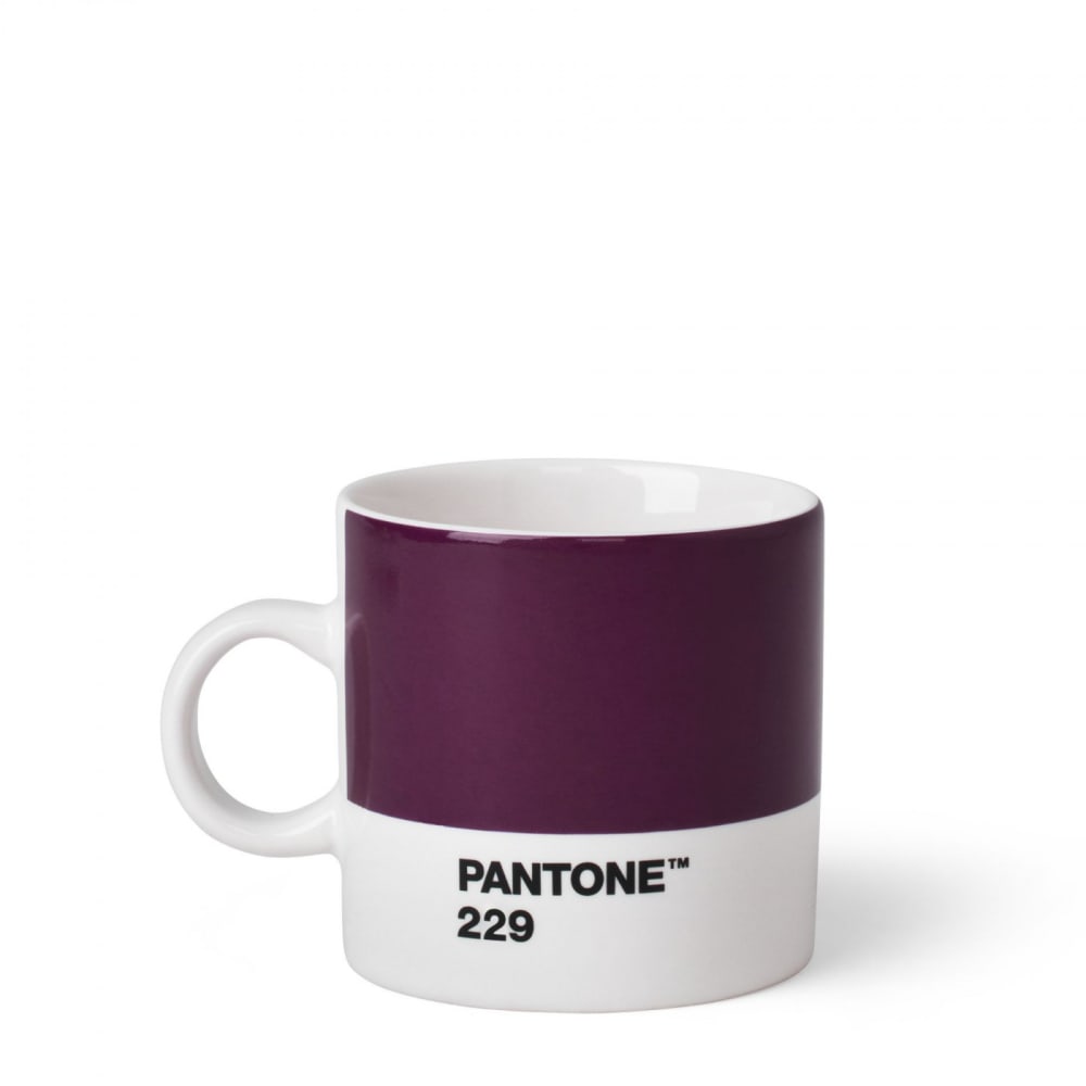 Tasse à expresso Pantone aubergine