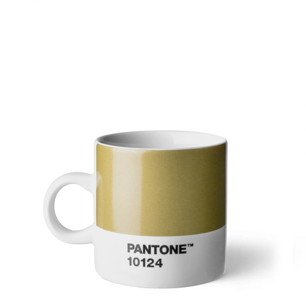 Tasse à expresso Pantone doré Tasse à expresso Pantone doré