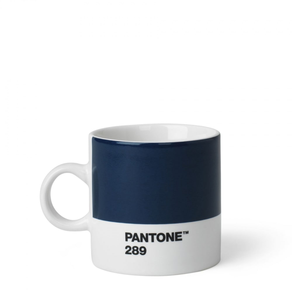 Tasse à expresso Pantone bleu foncé