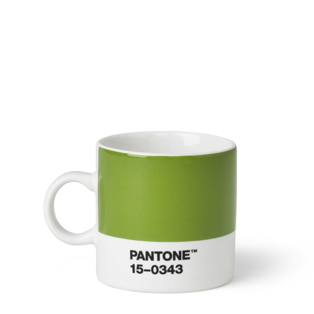 Tasse à expresso Pantone vert