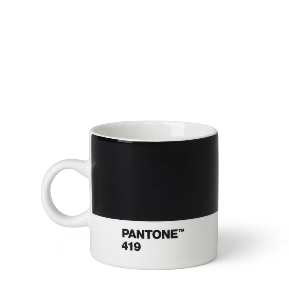 Tasse à expresso Pantone noir Tasse à expresso Pantone noir