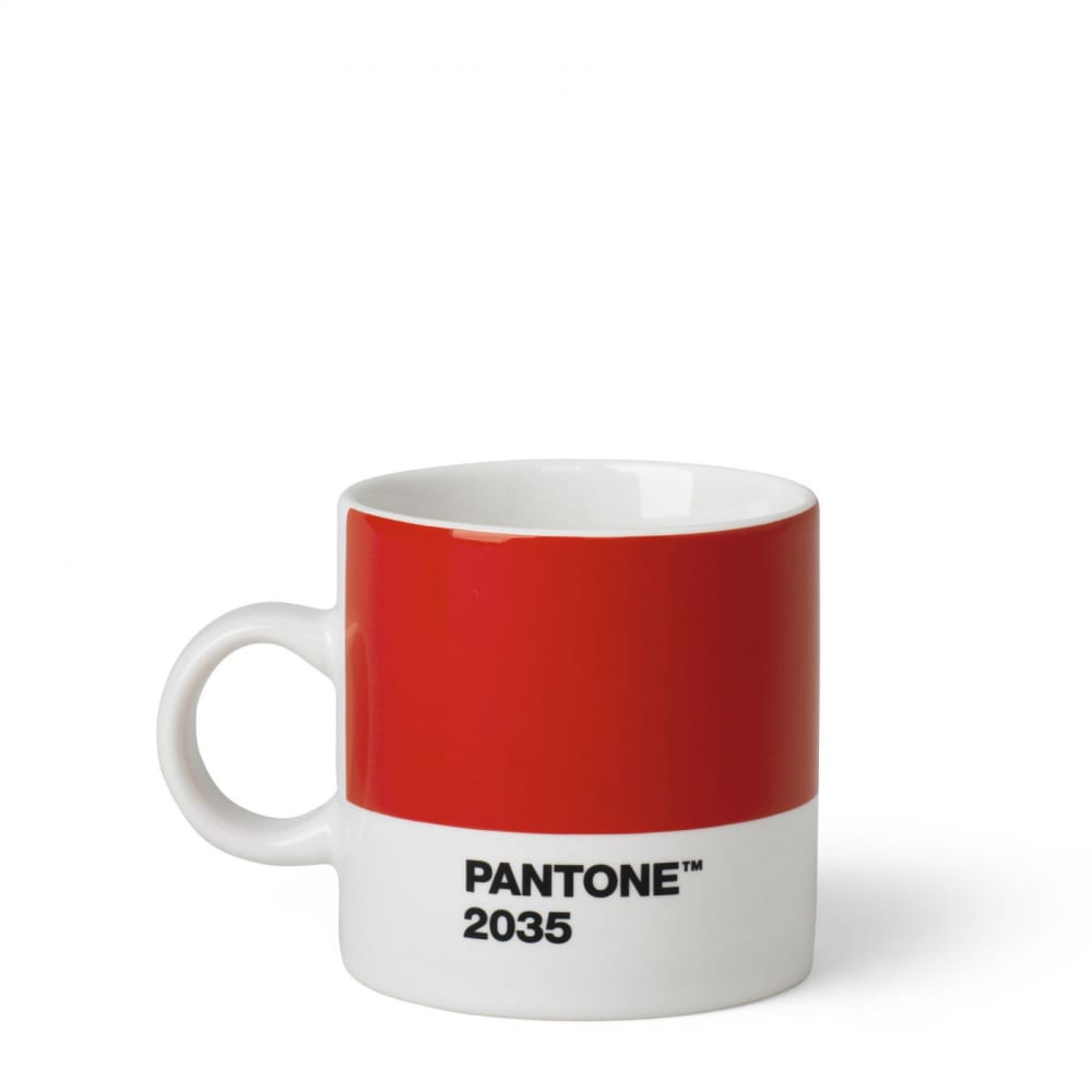 Tasse à expresso Pantone rouge