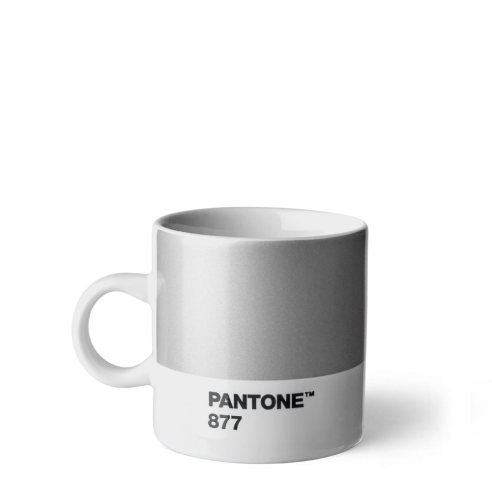 Tasse à expresso Pantone argenté Tasse à expresso Pantone argenté