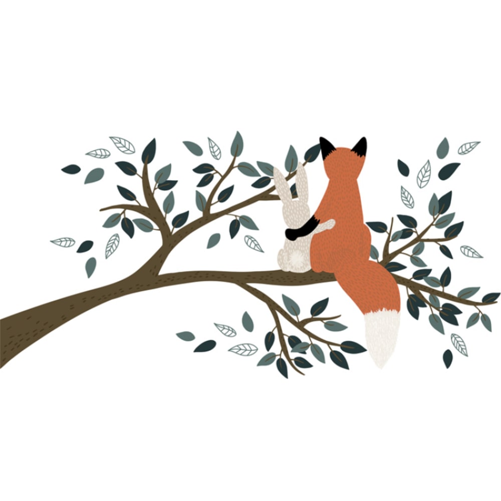 Sticker Les amis (100 x 50 cm)