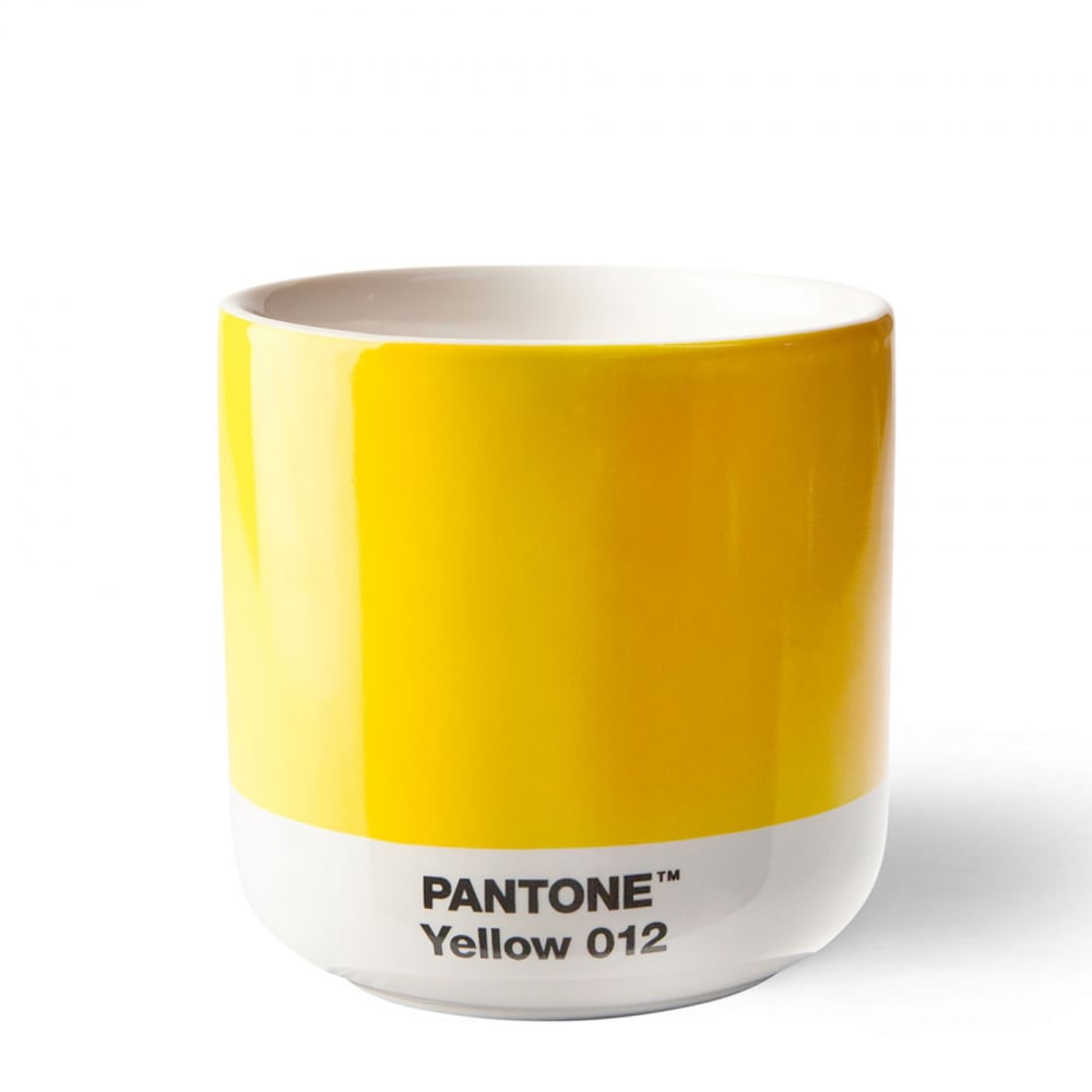 Tasse thermo Pantone jaune Tasse thermo Pantone jaune