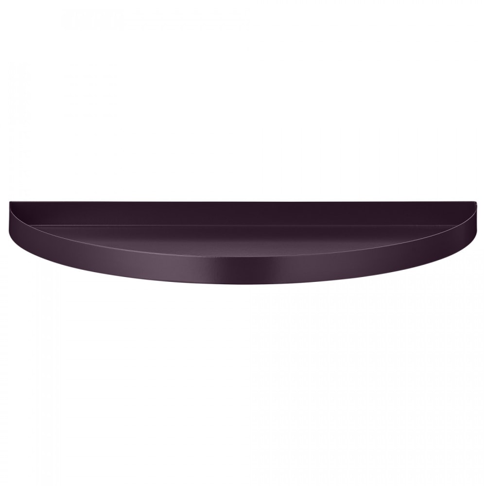 AYTM Plateau demi cercle 33x16,5cm Rouge Métal