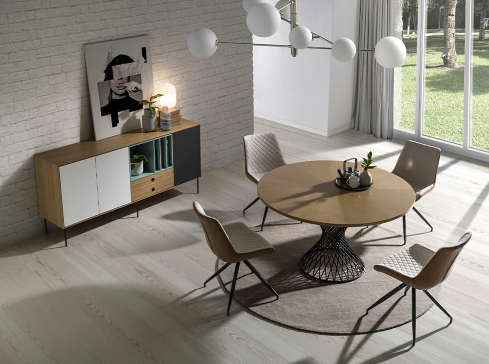 Mesa fija redonda helsinki - Maisons du Monde