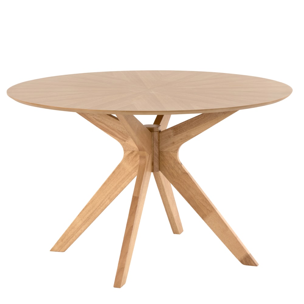 Mesa de comedor de roble 120.