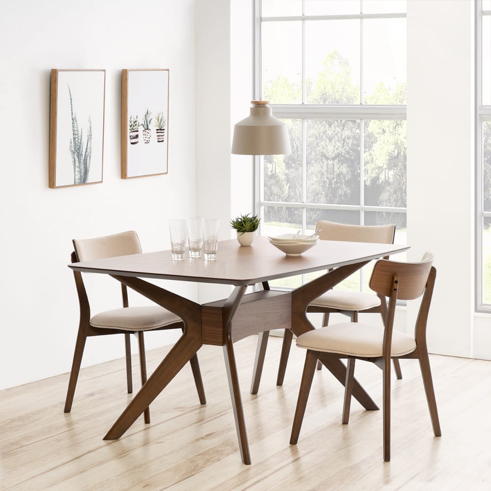 Mesa de comedor 180 en nogal. - Maisons du Monde