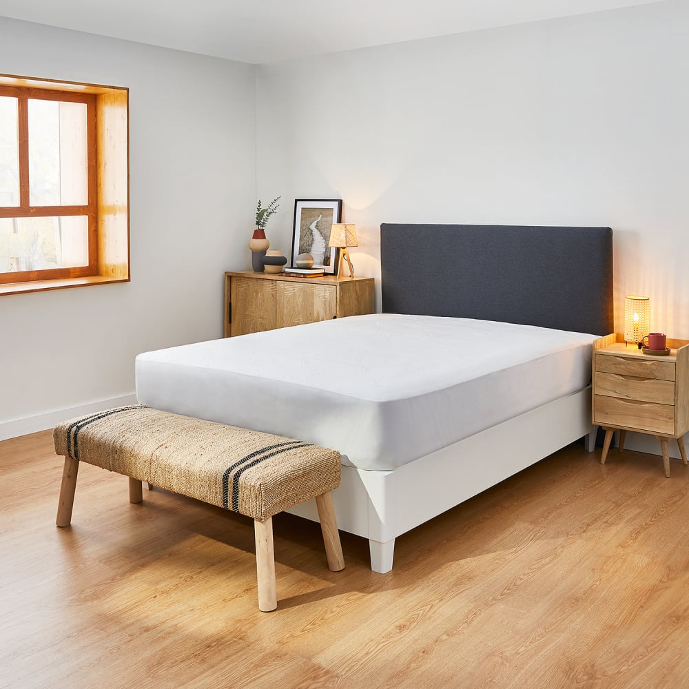 Protector de colchón de tencel premium 135x190/200cm - Maisons du Monde