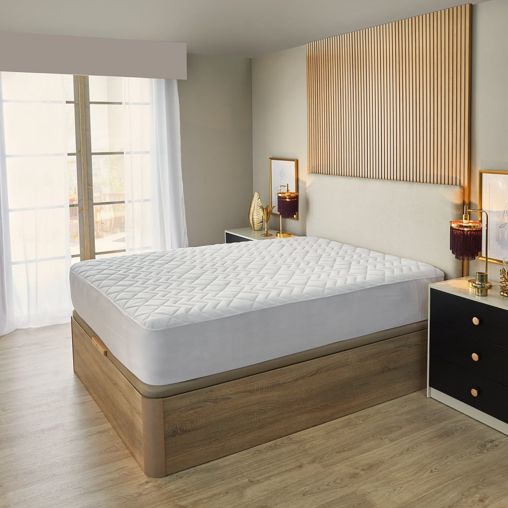 Protector de colchón impermeable de tencel® 90x200cm - Maisons du Monde