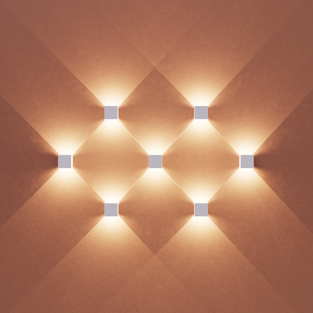Applique murale bidirectionnelle 25 w en plâtre blanc g9 - Maisons du Monde