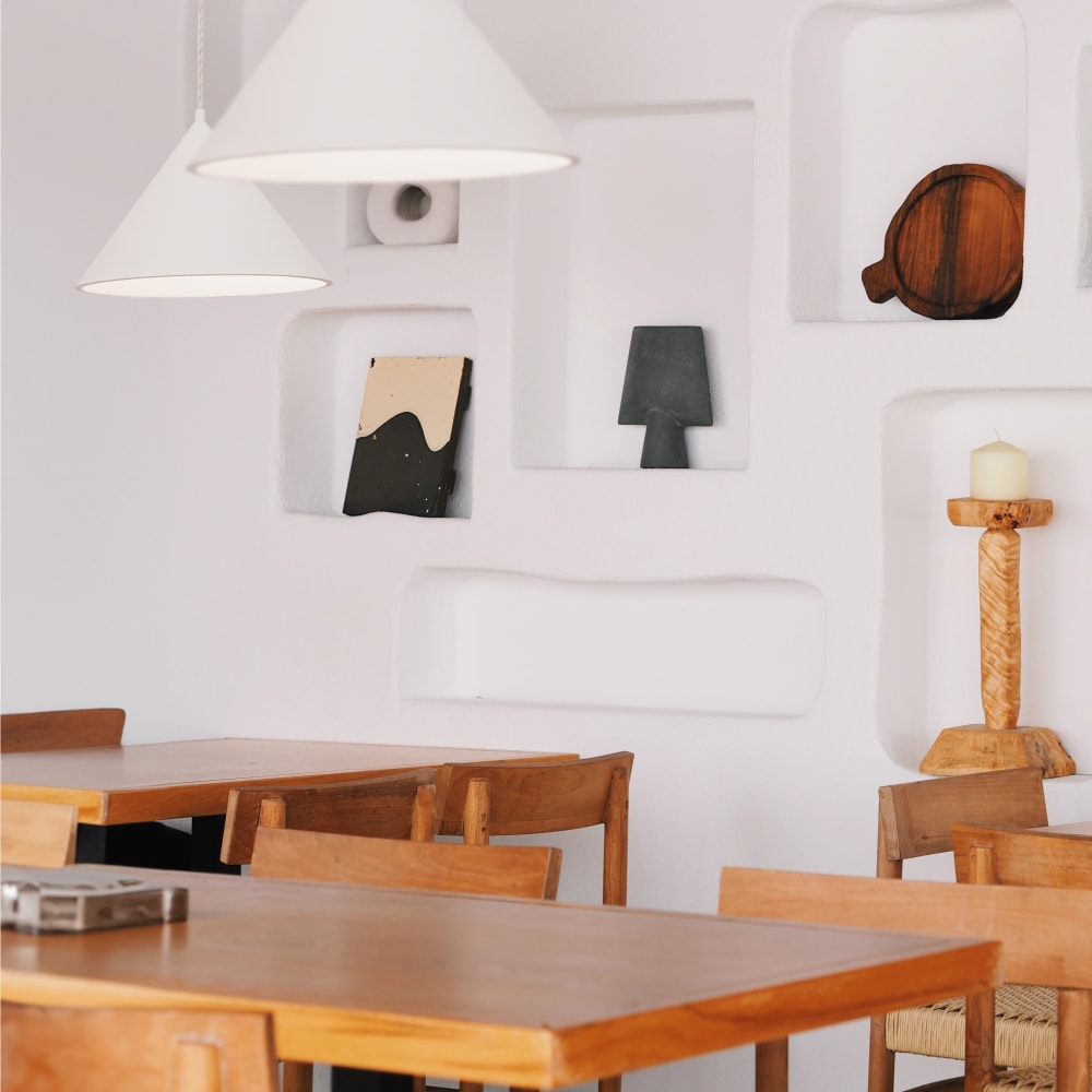 Plafoniera in gesso bianco e27 - Sulion