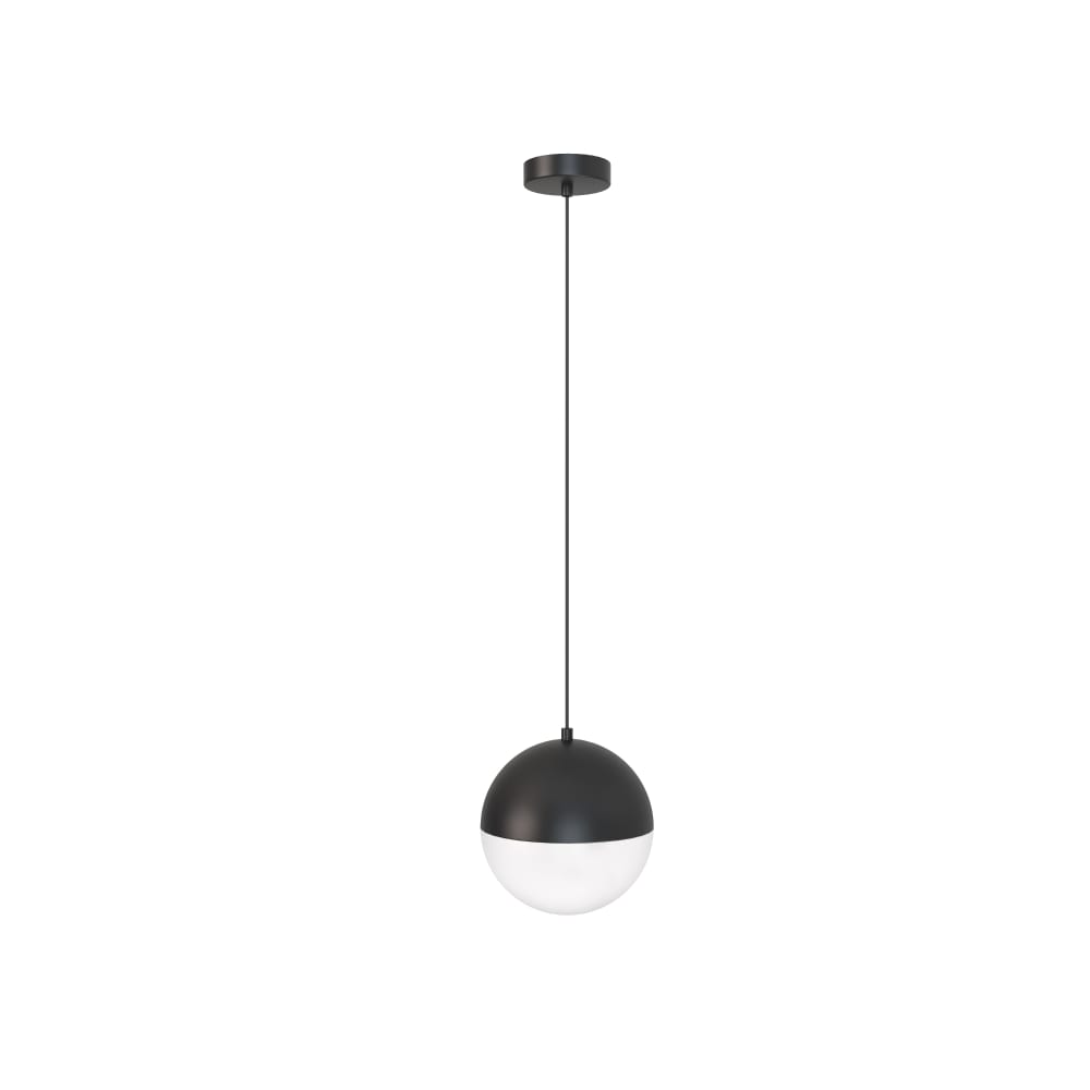 Sulion Pendelleuchte Gips/Glas Schwarz Schwarz Keramik