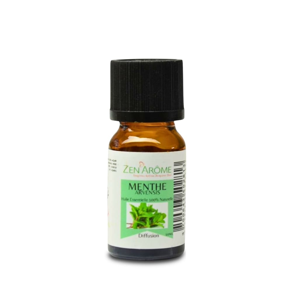 Huile Essentielle 100% Pure et Naturelle Menthe - flacon en verre 10ml