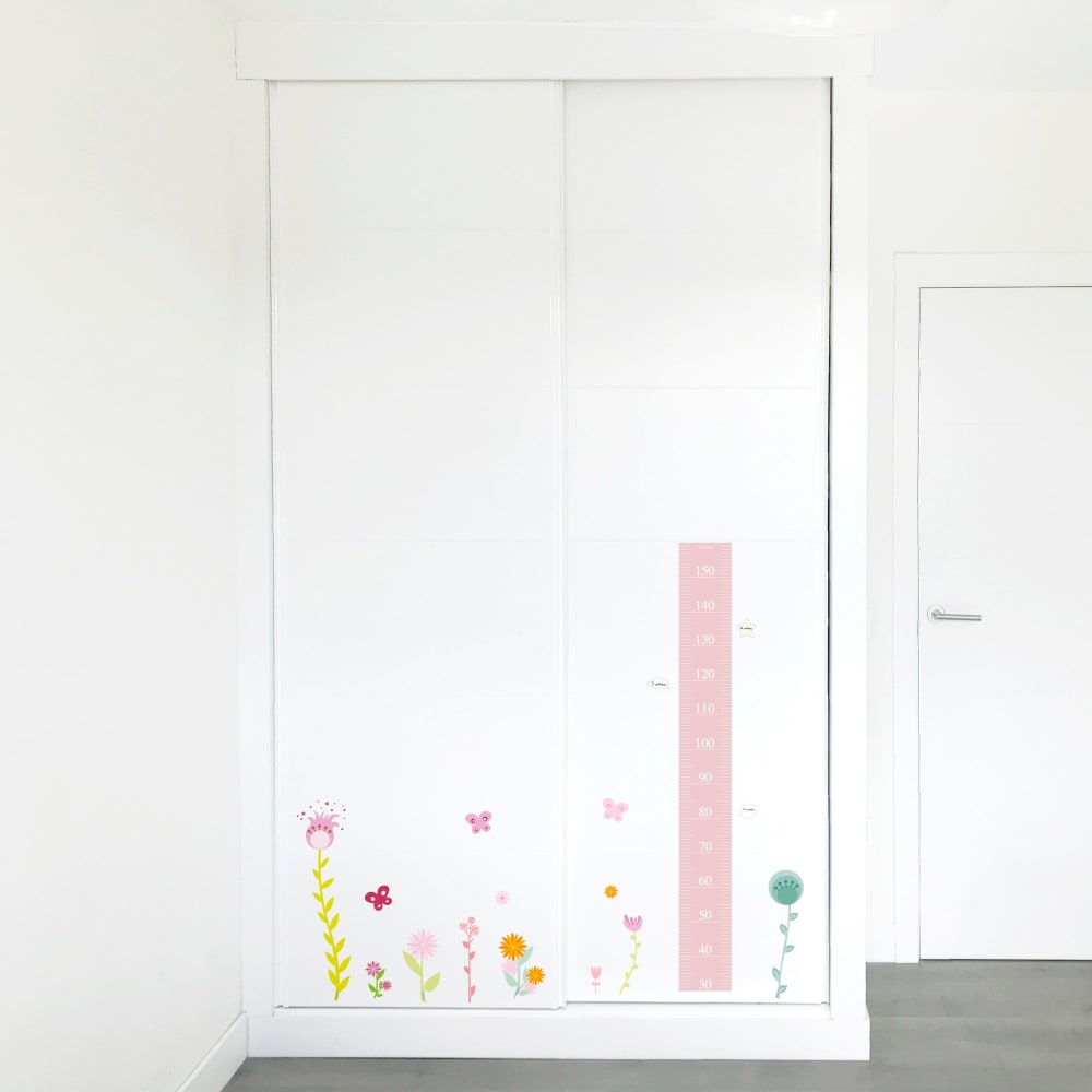 Medidor de estatura cinta métrica rosa - Maisons du Monde