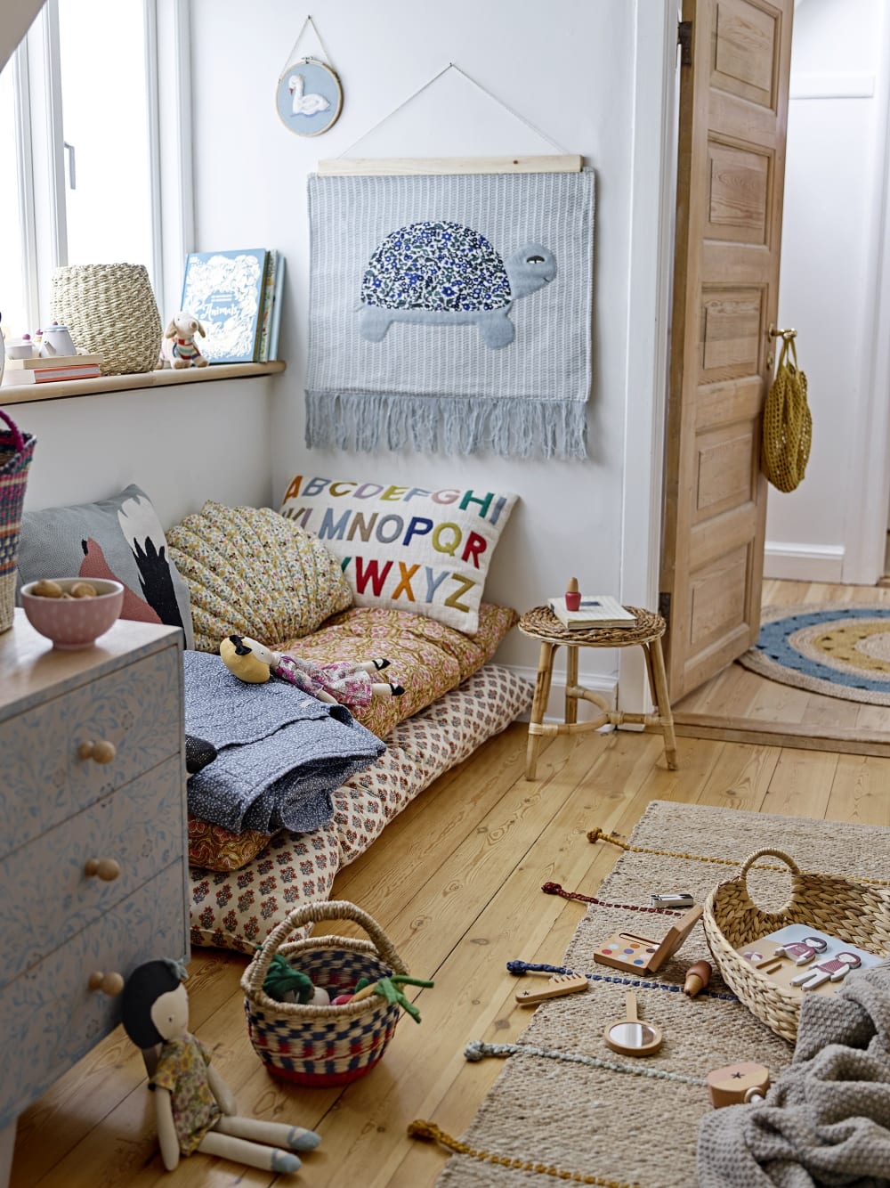 Set de 3 cestas madre pelo beige - Maisons du Monde