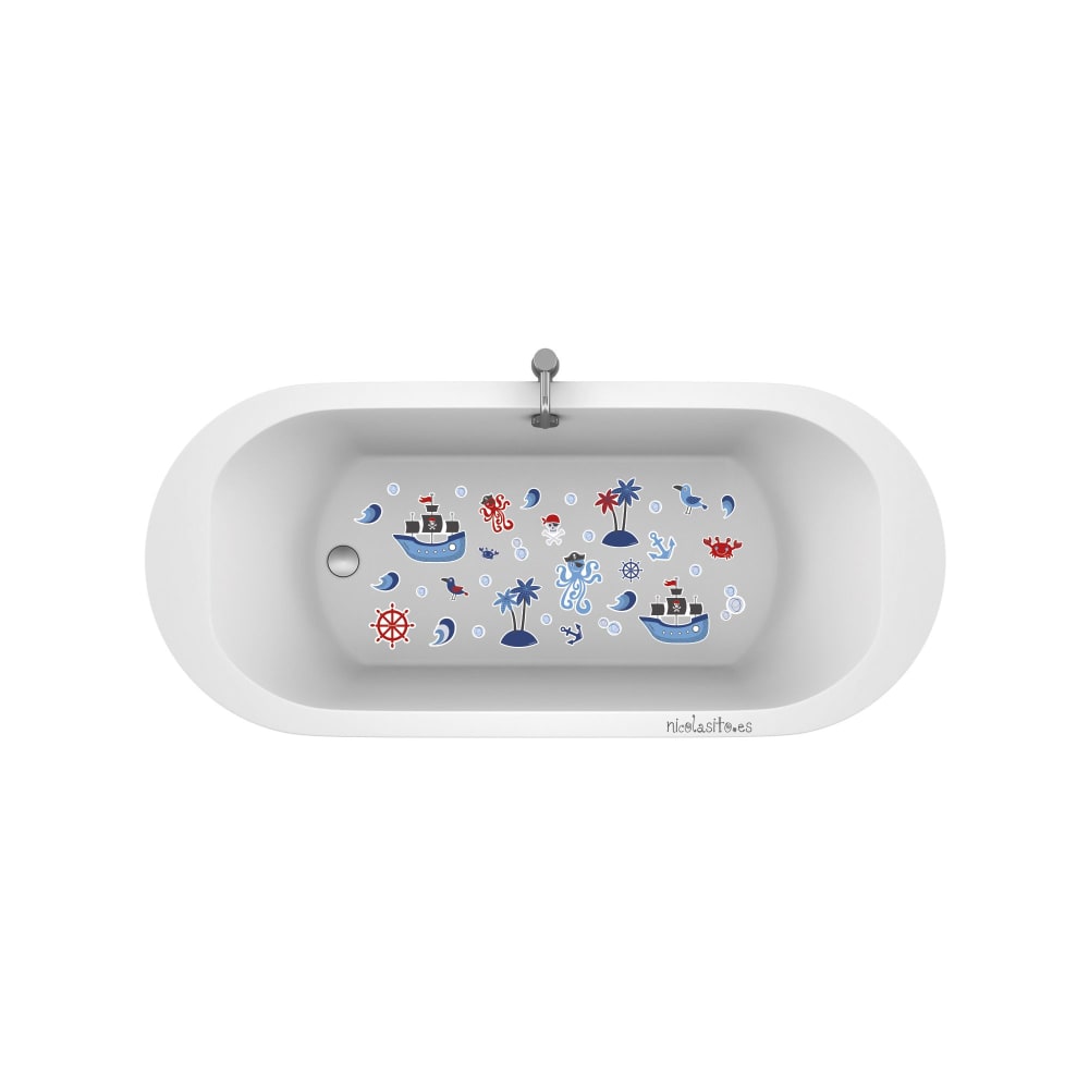 Antideslizante piratas para bañeras de niños - Maisons du Monde