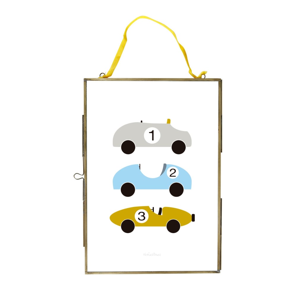 Lámina decorativa Coches Vintage 30x40cm - Maisons du Monde