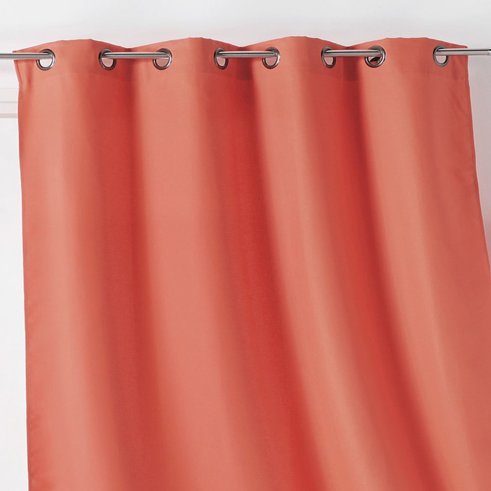 Rideau extérieur imperméable polyester orange sanguine 135x240 cm — vue 3