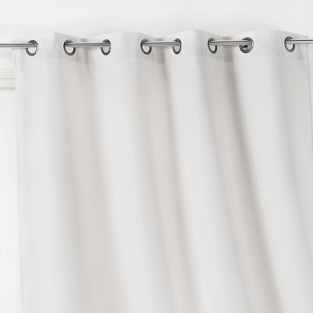 Rideau extérieur imperméable polyester ecru 135x240 cm — vue 3