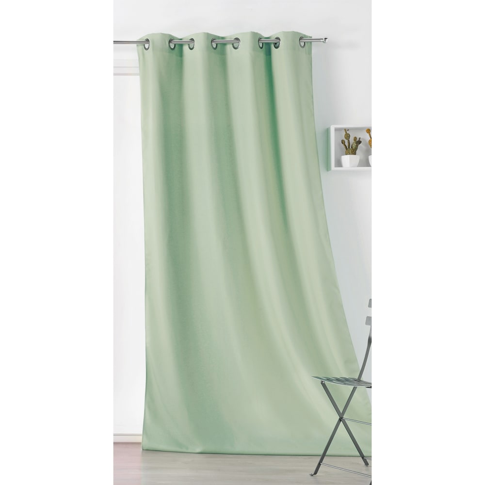 Rideau extérieur imperméable polyester vert clair 135x240 cm