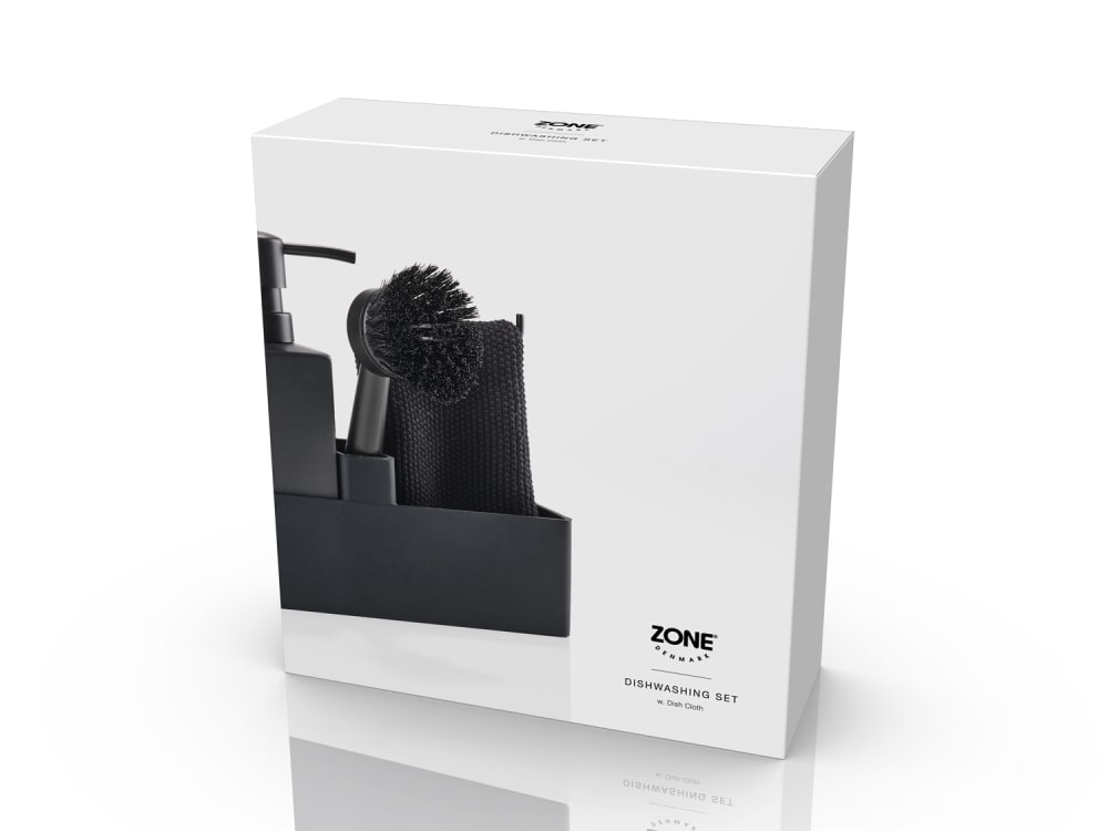 Ensemble vaisselle en silicone noir - Maisons du Monde