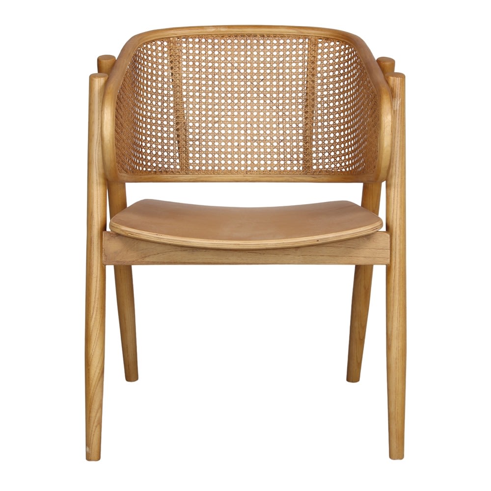 Silla de madera - marrón - 80x62x59 - Maisons du Monde