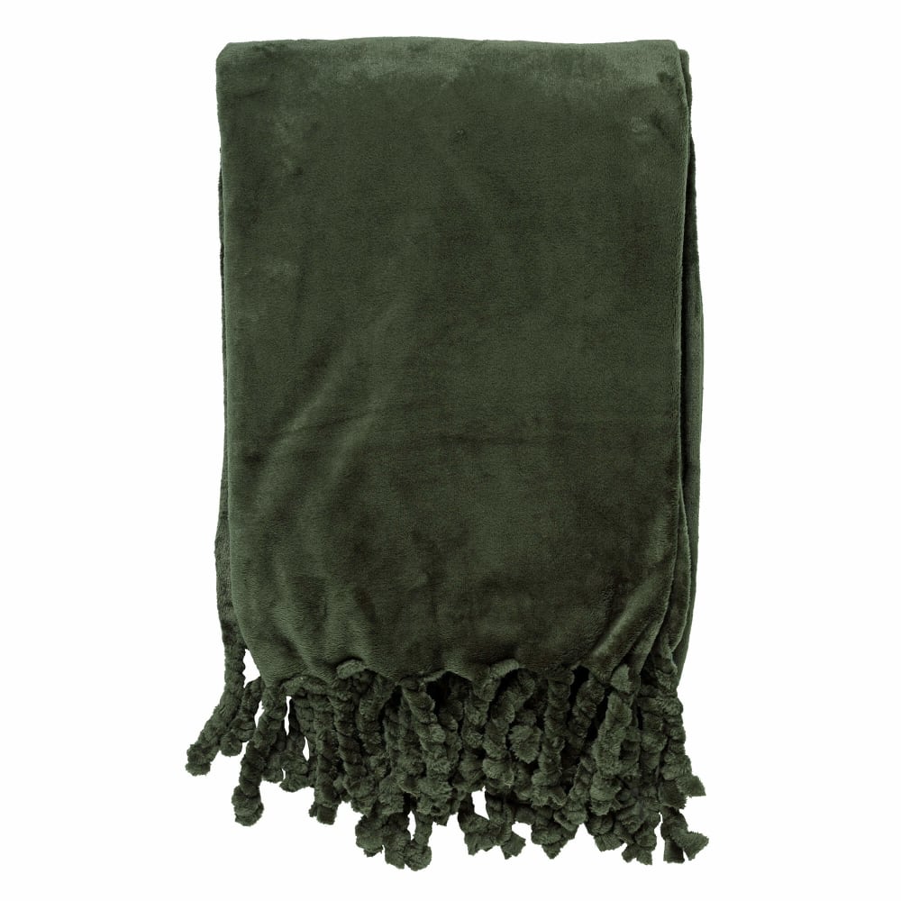 Plaid vert 150x200 cm - Maisons du Monde