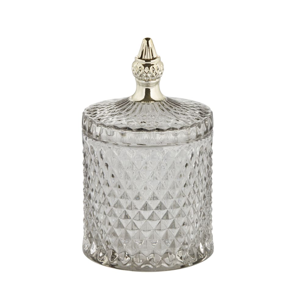 Pot Lisbet en verre transparent