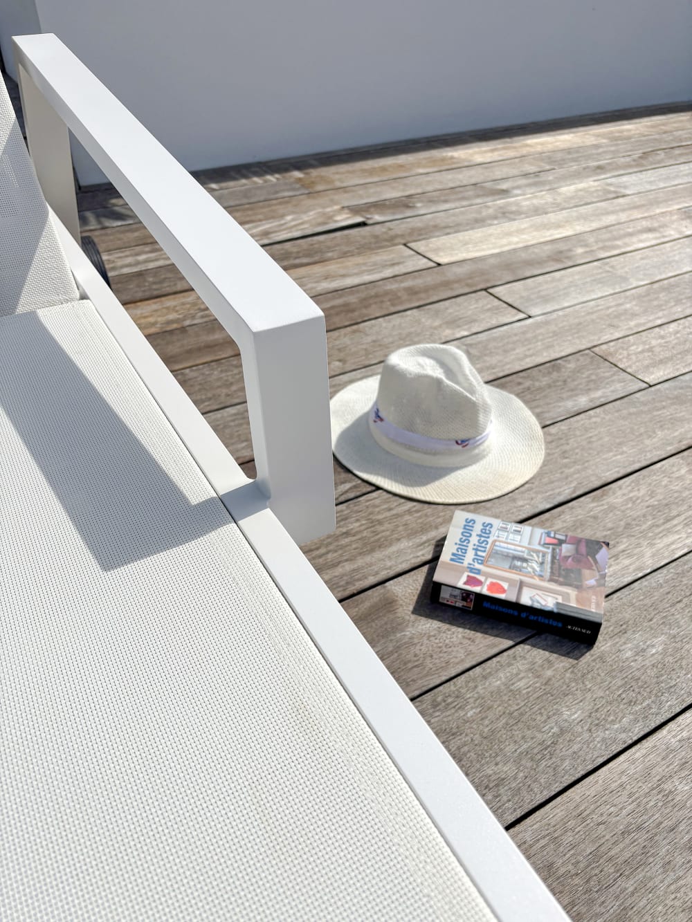 Tumbona de aluminio y lona plastificada - Maisons du Monde