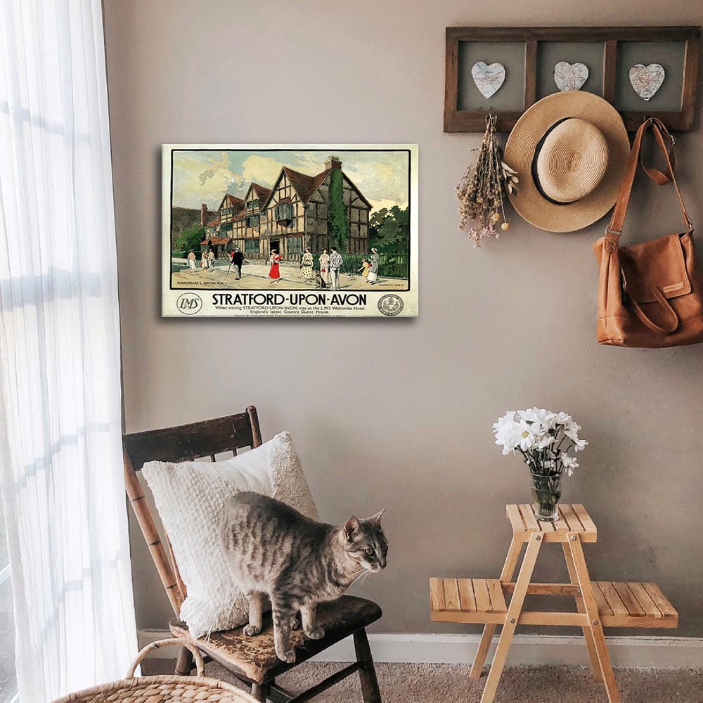 Poster turistico Stratford-upon-Avon cm. 50x70 - Legendarte