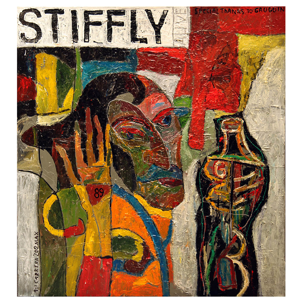 Tableau impression sur toile Stiffly Maxim Bashev 90x90cm