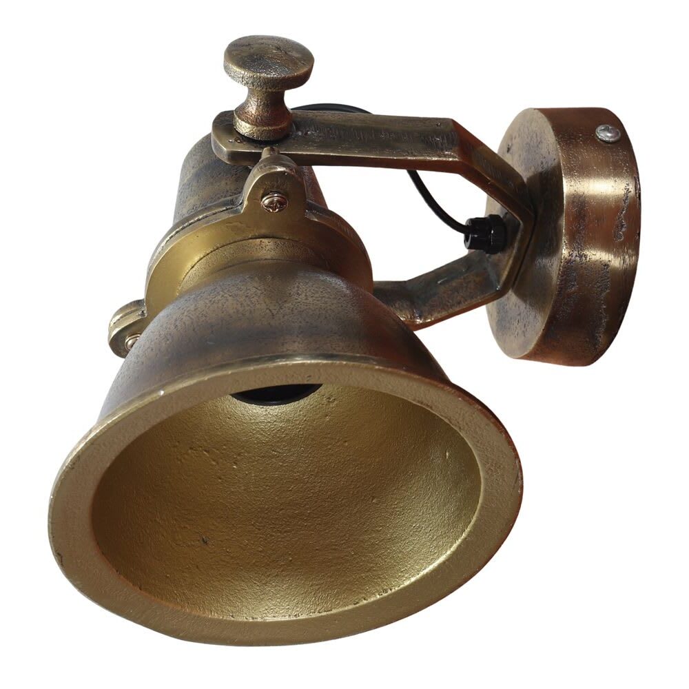 Aplique de pared sangara - bronce - 19x15x20