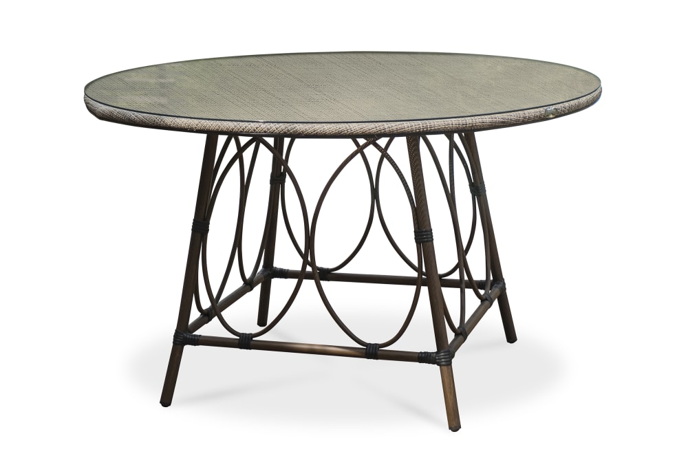Table de jardin ronde