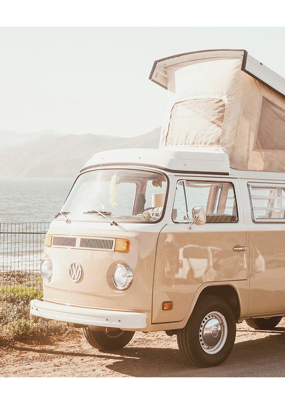 Tableau sur toile yellow van 40x50