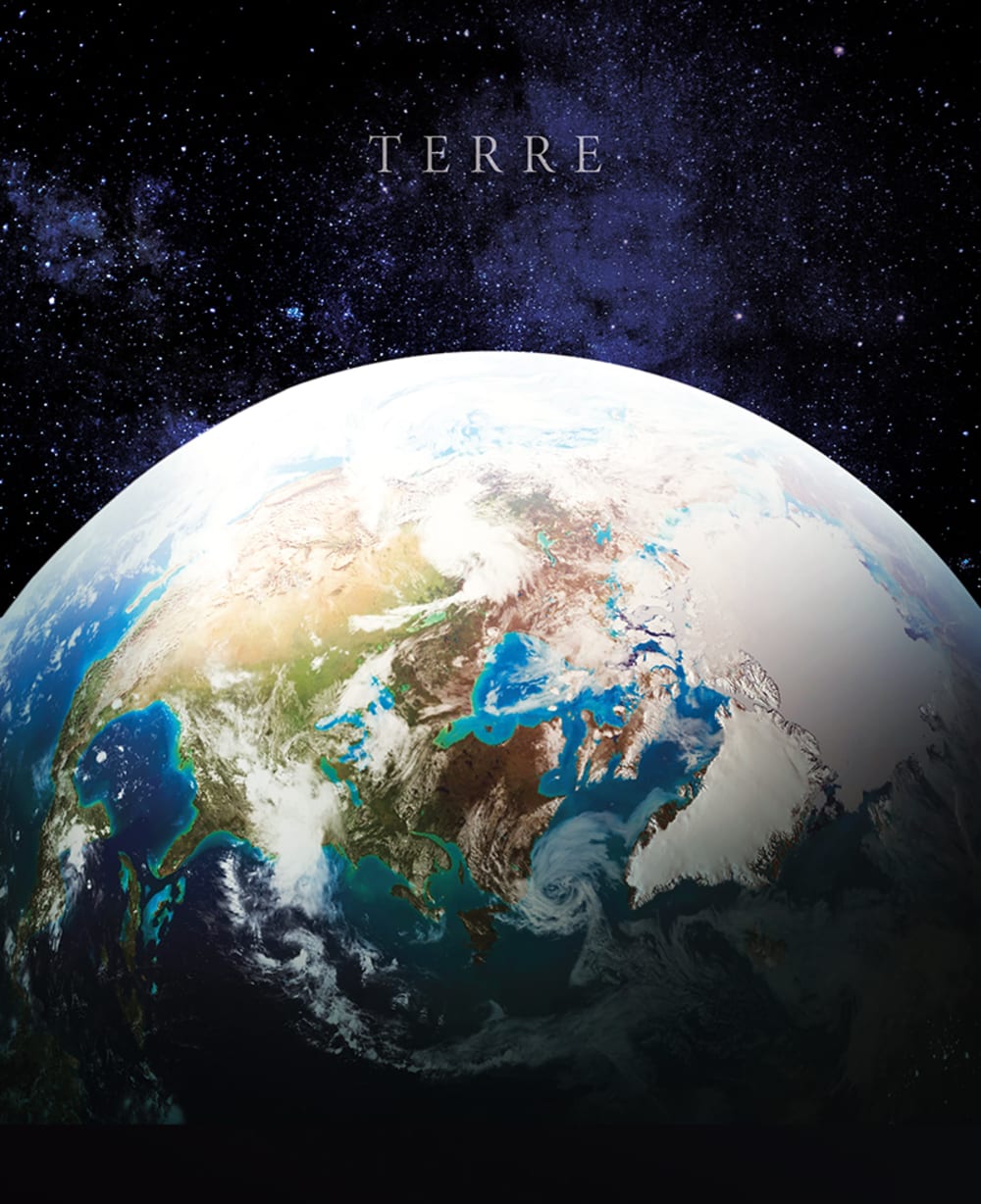 Tableau sur toile Terre 40x50