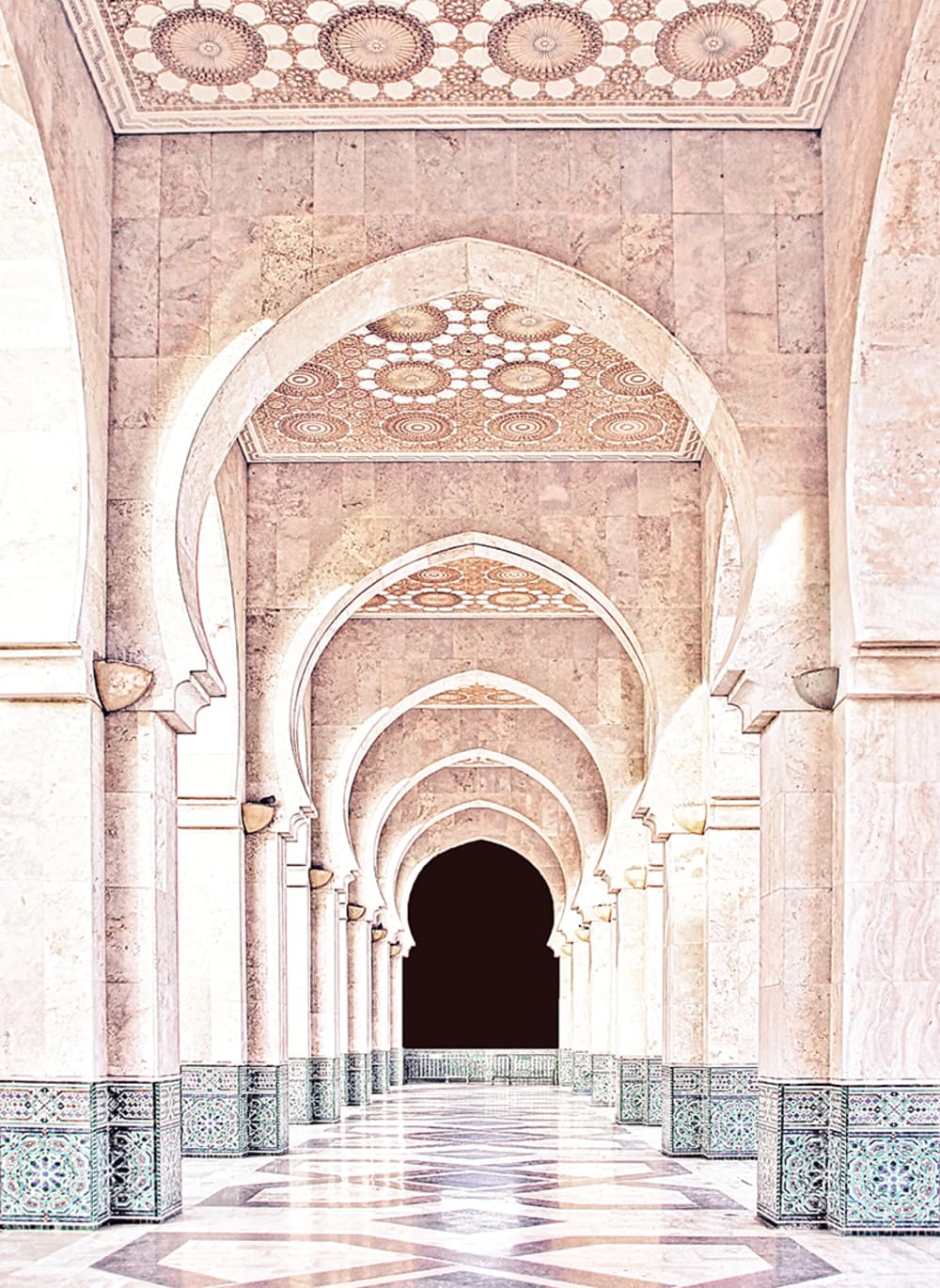 Tableau sur toile riad 50x70