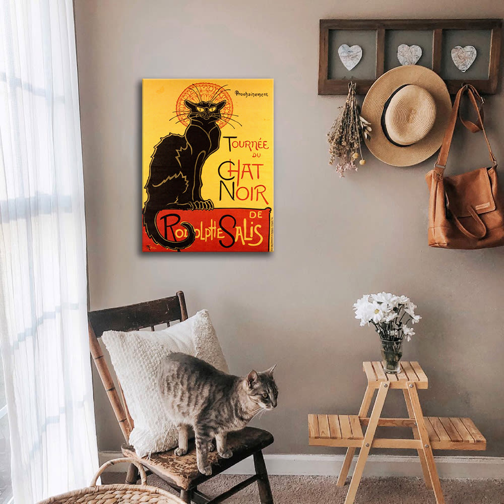Poster artistico Tournée du Chat Noir cm. 50x70 - Legendarte
