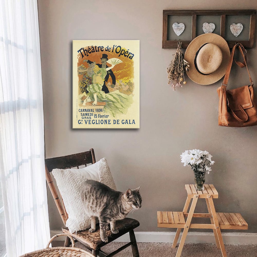 Poster artistico Théâtre de l'Opéra cm. 50x70 - Legendarte